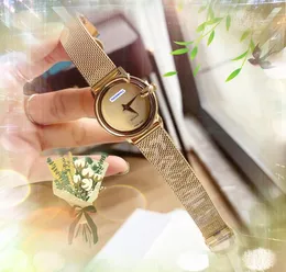 Hochwertige, beliebte Uhren, japanisches Quarzwerk, Damenarmband, wasserdichtes Edelstahl-Mesh-Armband, kleines Zifferblatt, Business-Freizeit-Armbanduhr, Montre de Luxe-Geschenk