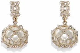 a dita ch pearl studs 5A Highest counter quality diamants legers anti allergy studs women earrings designer r fashion retro br7060455