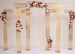 3 PCS/set Luxury Fashion Welcome Door Frame Big Backdrop Wedding Flower Arch Stage Wall Screen Background Birthday Party Balloon Box