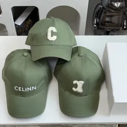 Ballcaps Designer Baseball Caps 100% bawełniane haftowane zielone czapki moda szczytowa czapka z logo do podróży sportowych sportów