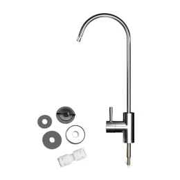 Kitchen Water Faucet 1 4 Inch Connect Hose Reverse Osmosis Filters Parts Purifier Direct Drinking Tap