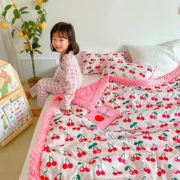 Battaniyeler 29 desenler sonbahar kış artı kalın pasify bebek çocukları kapitone yatak örtüsü büyük boyutlu sıcak yatak yorgan çocuklar için battaniye atma