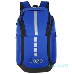 Marka basketbol sırt çantası yüksek kaliteli erkek ve kadın elit çanta büyük kapasiteli seyahat sırt çantası tasarımcı çantaları genç siyah 44 mavi spor açık