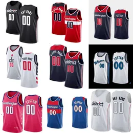 2023-24 Basketball Jerseys Men Women Youth Washington''Wizards''Custom 5 Will Barton 9 Deni Avdija 67 Taj Gibson 21 Daniel Gafford 24 Corey Kispert