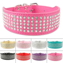 Collari per cani Guinzagli Collare con strass scintillanti Collana per cuccioli di gatto in morbida pelle scamosciata per cani di piccola taglia Gatti Chihuahua Yorkshire Pin ZZ