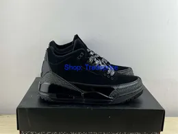 Black Cat 3 3S OG Basketball Shoes Mens Trainer Sneakers Outdoor Sports US7-13 4Y-13