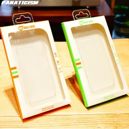 삼성 아이폰 커버 용 물집 PVC 전화 케이스 포장 상자 4.7-6.9 인치 유니버설 골판지 투명 포장 패키지 상자