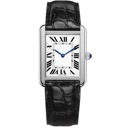 Modny luksusowy zegarek damski reloj para mujer tank zegarki dla kobiet mechaniczne diamentowe różowe złoto platynowy prostokątny zegarek ze stali nierdzewnej damskie eleganckie prezenty
