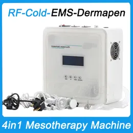 EMS Electroporation Skin Rejuvenation Mesotherapy Machine RF無線周波数フェイスリフティングアンチエイジングマイクロニードリングダーマペンコールドハンマークリオセロンサロン使用