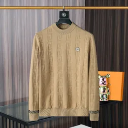 2024 Suéter de lujo para hombres europeos y americanos Diseñador de alta calidad Cálido para hombres y mujeres Otoño e invierno Suéter de manga larga Sudadera de punto # A15