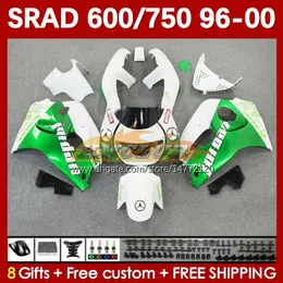 Łyżki motocyklowe dla Suzuki Srad GSXR 750 600 CC 600CC 750CC 96-00 168NO.59 GSXR750 GSXR-600 96 97 98 99 00 GSX-R750 GSXR600 1996