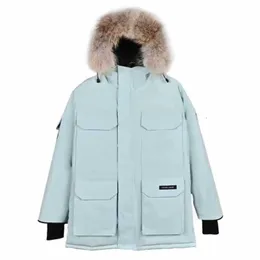 Parka in piumino da uomo Piumini firmati Parka in piumino da uomo Smanicato invernale in cotone Giubbotti a vento gonfi da donna di lusso per coppie Cappotti caldi addensati Canadese personalizzato Ar60