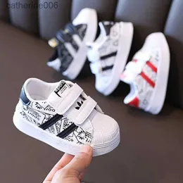 Sneakers Kids Shoes for Baby Girls and Boys Anti-slip Soft Rubber Bottom Baby Sneaker Casual Flat Shoes Children Size 21-30L231106