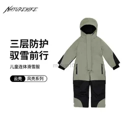 Other Sporting Goods Naturehike Conjoined Body Children Ski Suit Waterproof Cold Resistant Outdoor Sports Training Suit HKD231106