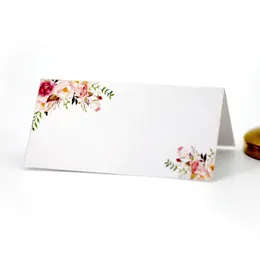 Factory Direct Sales Marriage Printing Card Stereo Printing Rose Card Wedding Wedding Name Card spot Wedding Decorations
