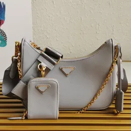 Плековое плечо кошелек с коробки с коробками для женщин для женщин белые сумки дизайнерские багр высококачественная цепная сумка.
