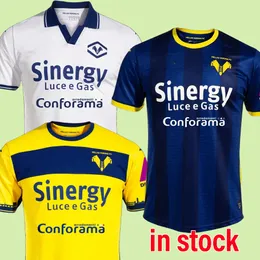 23 24 Hellas Verona Fchrustic Soccer Jerseys Henry Verdi Lasagna Tameze Doig Football Shirts 2023 2024 Uniforms Men Maillots de Futol hem