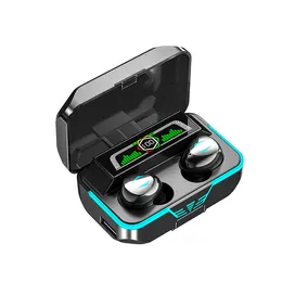 AS-03 TWS Color Breathing Light Trådlösa hörlurar HD Ring Hifi Stereo Low Latency Gaming Earskydd in-Ear-hörlurar