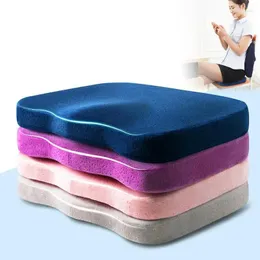 Pillow Memory Foam Seat Coccyx Orthopedic For Chair Massage Pad Car Office Hip Pillows Tailbone Pain Relief