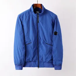 CP Jackets 고품질 브랜드 남성용 코트 캐주얼 카디건 스탠딩 칼라 재킷 야외 차갑고 따뜻한 면화 재킷 싱글 아이 넓은 면화 회사 재킷