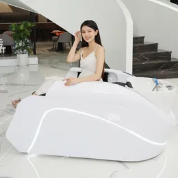 Nowe krzesło projektowe płukanie odwrotne towary towary szampon pedicure krzesło masaż łóżko z lustrem wodnym
