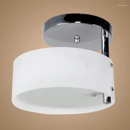 Candeliers 2023 Lustra cromada Modern LED 60W Acrílico branco para o lustre da sala de estudo da sala da sala de jantar 110V 220V Lampario