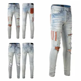 2023 calças de brim masculinas novas chegadas amirs dos homens designer de luxo denim calças de brim buracos jean coolguy biker calças homem roupas # shop36