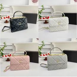 Designer Bag Channel Luxury Shoulder Bag 23 New Women's Fashion Matching Valentine's Day Gift Engagement Gift