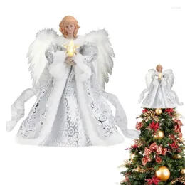 Christmas Decorations Angel Tree Topper Lovely Pendant Toppers Charming Statue Top Party Supplies