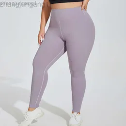 Designer Lululemenity Yoga-Hose für Damen in großen Größen mit hoher Taille und Gesäß