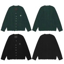 Camisola feminina cardigans outono e inverno casual solto manga longa blusas de malha casacos torções retro bordado