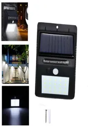 Solar Lamp Motion Sensor Wall Light 20Led 30Led Outdoor Security Lights Wireless for Garden Patio Yard Deck Garage Fence4244110