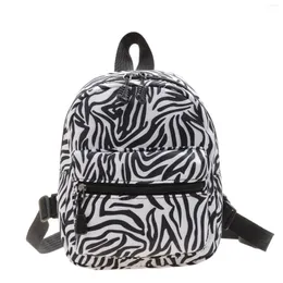 Sacos escolares Mulheres Meninas Nylon Alça Ajustável Bonito Animal Impressão Presente Borboletas Mini Mochila Viagem Ao Ar Livre Leve Estudantes Moda