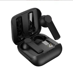 Högkvalitativ F2 TWS Bluetooth -hörlurar med mikrofoner Sportörled Display trådlösa hörlurar hifi stereo öronsnäckor