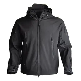 Мужская куртка мужская куртка мягкая раковина кожа шерсть водонепроницаемая и ветряная тактическая куртка, подходящая для походов и охоты, а также мужчин 230406