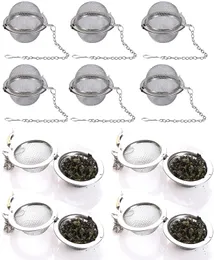 Good Stainless Steel Tea Infuser Sphere Locking Spice Tea Ball Strainer Mesh Infuser Tea Filter Strainers Kitchen Accessories