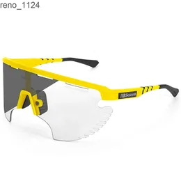 Anpassade fabrikshandgjorda UV400 -skydd Säkerhetsförändringar Färg Utomhus Sport TR Fashion Frame Men Photochromic Solglasögon