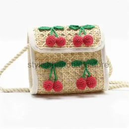 Shoulder Bags Cildren's Pure natural small raan woven bag Summer small andbags Boemian Straw Bagstylishhandbagsstore