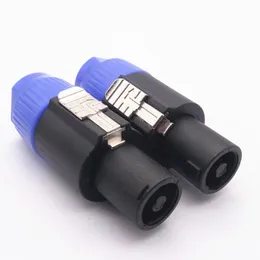 Mikser sceniczny Audio Czterordzeniowy profesjonalny profesjonalny wtyczka głośnikowa NL4FC Audio Cable Connector Wzmacniacz zasilania złącza omowa