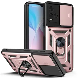 Kamerafönsterfodral för Samsung Galaxy S23 Fe S22 A24 A23 A14 A54 A13 A33 A53 A32 A12 Ultra Plus 4G 5G Kickstand Phone Case Cover omslag
