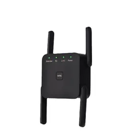 WiFi Extender Amplifier 5GHz AC1200 WiFi Repeater 1200Mbps Router Black 2.4G 5GHz WiFi Signal Booster Long Range Network Network