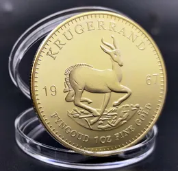 Moeda comemorativa do Presidente Krugerrand da África do Sul Arts and Crafts