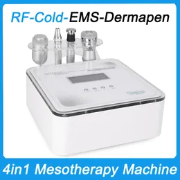 Sistema Dermapen Microneedling RF Radiofrequenza Sollevamento della pelle EMS Micro corrente Anti invecchiamento Martello freddo Ringiovanimento della pelle Crio Meso Terapia Macchina per la bellezza del viso