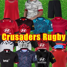 Crusaders Rugby Jerseys Home Away 19 20 21 22 23 2021 2022 2023 Tamanho do treinamento S-5xl Camise