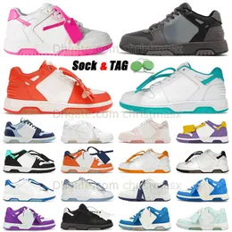2023 New Pattern Out Of Office Sneakers Casual Shoes Green Orange Grey Pink Mens Womens Authentic OOO Loafers Vintage Distressed Walking Shoes Flat Platform Scarpe