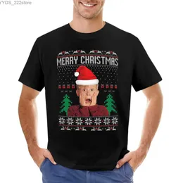 Herren-T-Shirts Merry Christmas Ya Filthy Animals Ya Filthy Animal Sweater Lustiger Weihnachtspullover Lustiges hässliches Weihnachts-Weihnachtsfilm-S-T-Shirt YQ231106