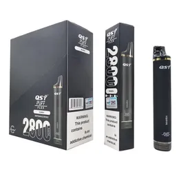 Original 100% QST Puff Flex 2800 E-Zigaretten 0% 2% 5% 8 ml 850 mAh Einweg-Vape Autorisierte 28 Geschmacksrichtungen POCO