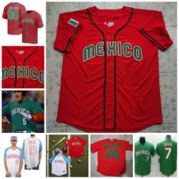 2023 Mexico Baseball Jersey Randy Arozarena Alex Verdugo Alek Thomas Luis Urias Rowdy Tellez Alan Trejo Jarren Duran Jose Cardona Jerseys