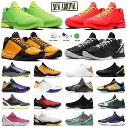 Black Mamba 6 6 Proto 5 Mens Basketball Shoes 5S 6S Grinch Del Sol Prelude Big Stage Chaos Dark Knight Cita Rings What If Men Trainer