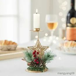 Juldekorationer Jul Golden Candlestick Snowflake Hängen Christma Merry Jul Decor 2023 Gott nytt år R231106